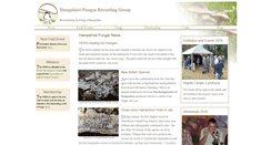 Desktop Screenshot of hampshirefungi.org.uk