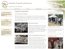 Tablet Screenshot of hampshirefungi.org.uk